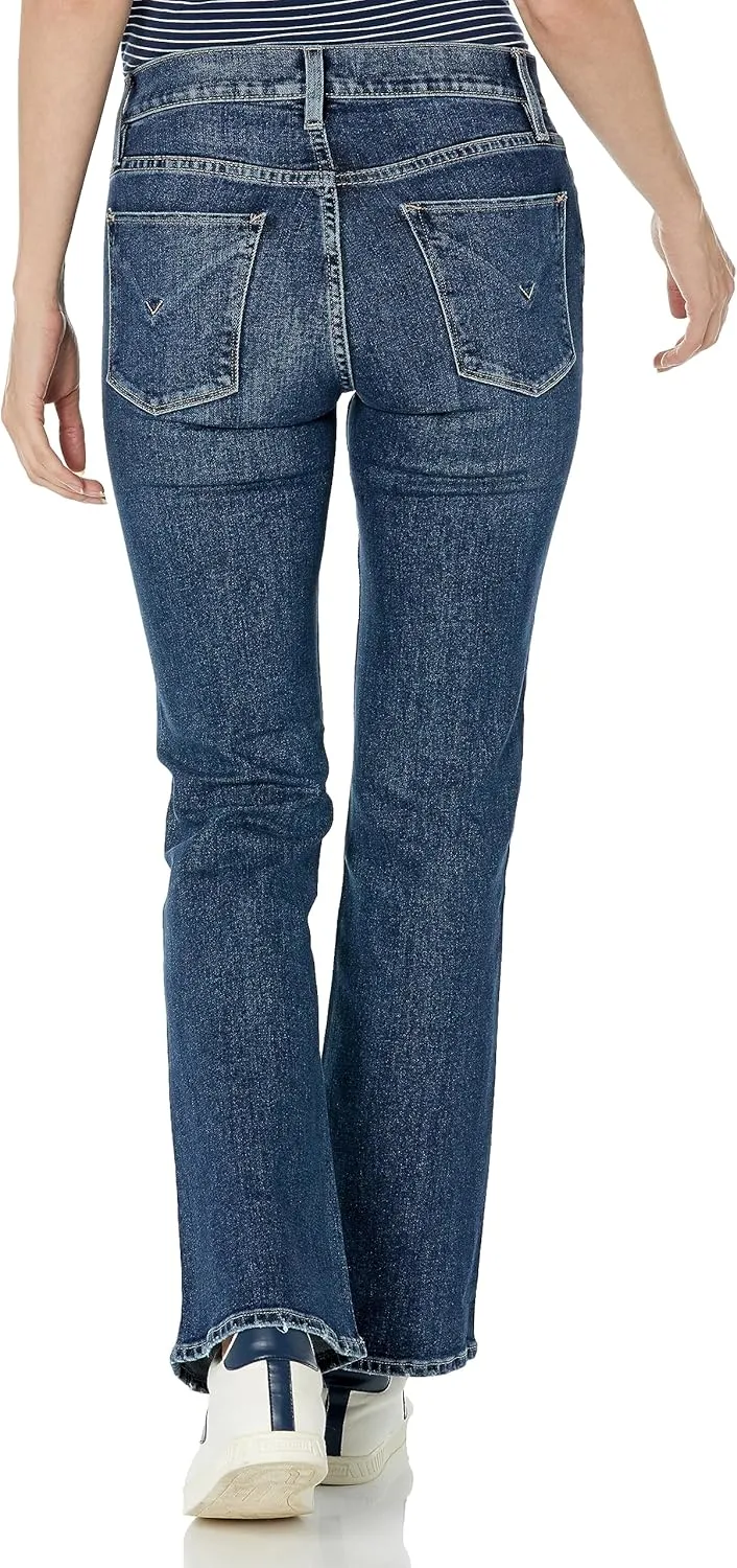 Women's Nico Mid Rise Bootcut Jean Barefoot Length