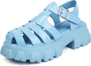 Women's Platform Sandals Wide Chunky Sandals Lug Sole Fisherman Summer Sandals