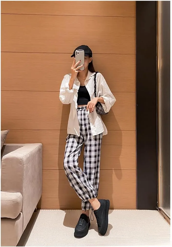 Women's Platform Sneakers Leather White Shoes 2025 Elevator Casual Shoes Comfortable Round Toe Slip-Resistant Daily Wear