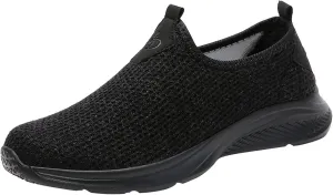 Womens Running Shoes Lightweight Tennis Shoes Non Slip Walking Shoes Women Wide Casual Slip On Shoes Casual Sneakers Waterproof Tennis Shoe Loafers Shoe