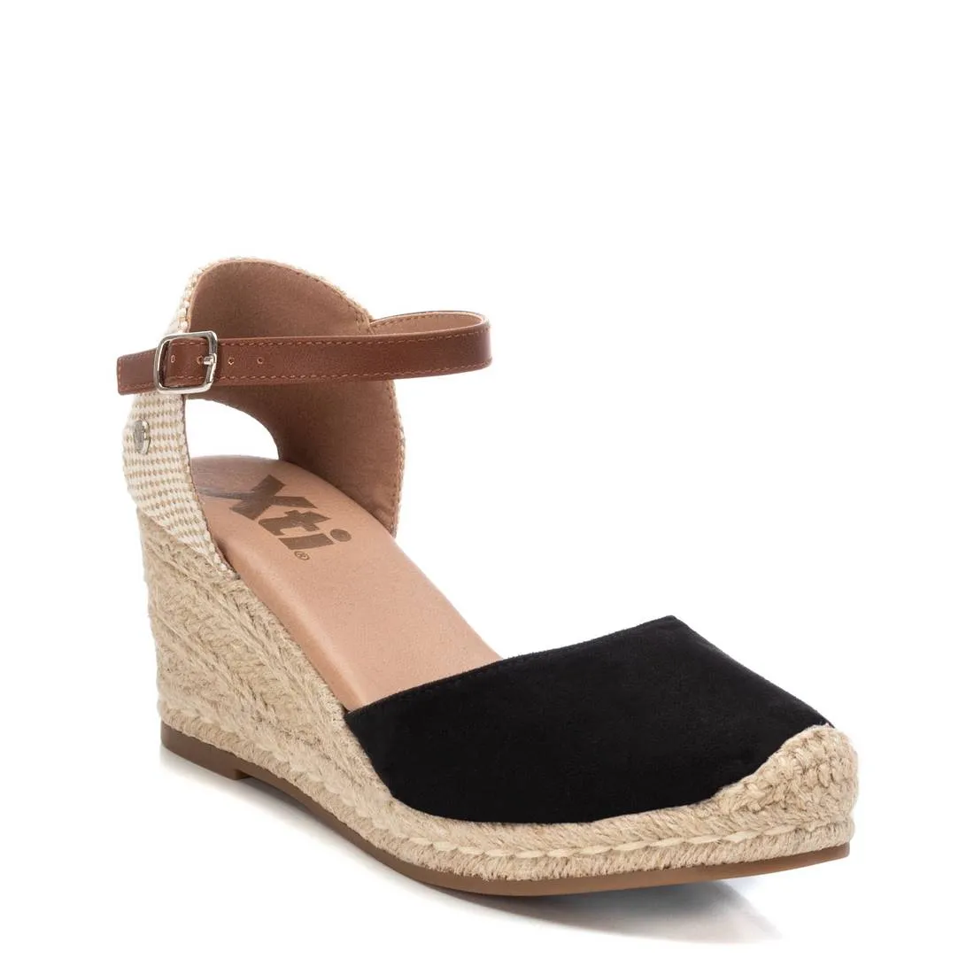Women's sandals 140746 BLACK