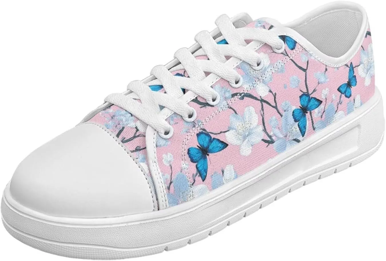 Women’s Slip on Canvas Shoes Classic Arch Support Sneakers Loafers Shoes Casual Fashion Low-Top Slip Ons US 5.5-13.5