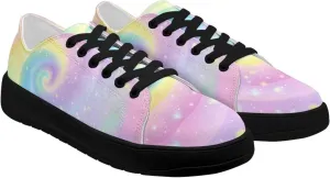 Women's Slip On Canvas Tennis Shoes Low Top Fashion Sneakers Casual Flats Walking Shoes Comfy Loafers US 5.5-13.5