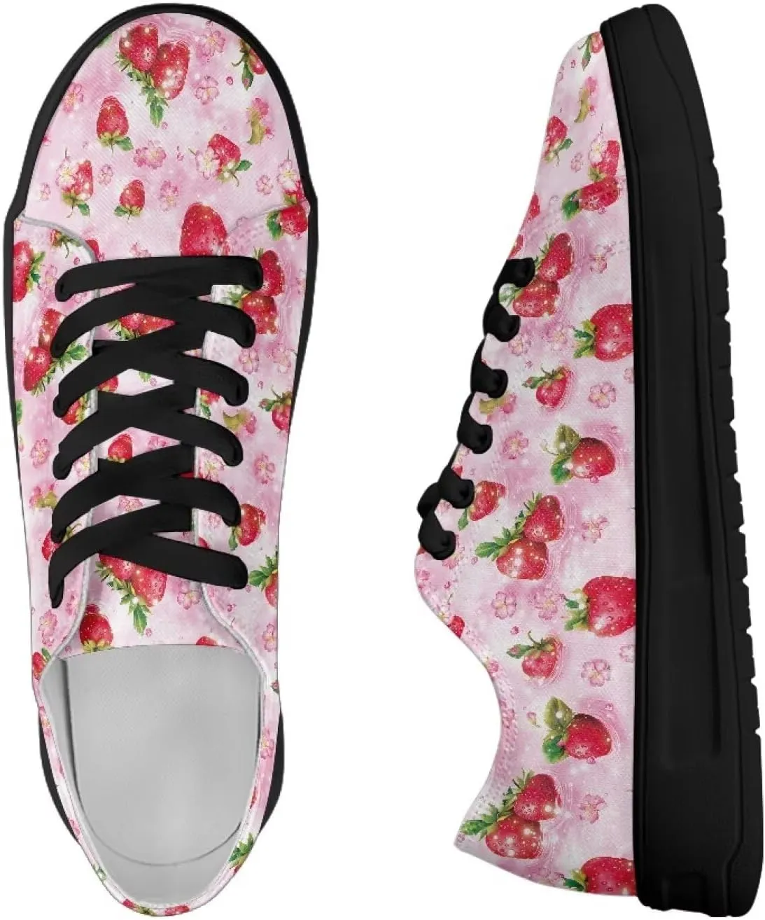 Women's Slip On Canvas Tennis Shoes Low Top Fashion Sneakers Casual Flats Walking Shoes Comfy Loafers US 5.5-13.5