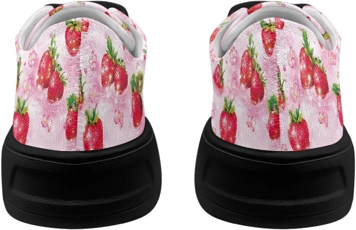 Women's Slip On Canvas Tennis Shoes Low Top Fashion Sneakers Casual Flats Walking Shoes Comfy Loafers US 5.5-13.5