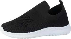 Womens Slip On Loafers Casual Comfortable Walking Shoes Lightweight Canvas Sneakers Non Slip Flat Flats