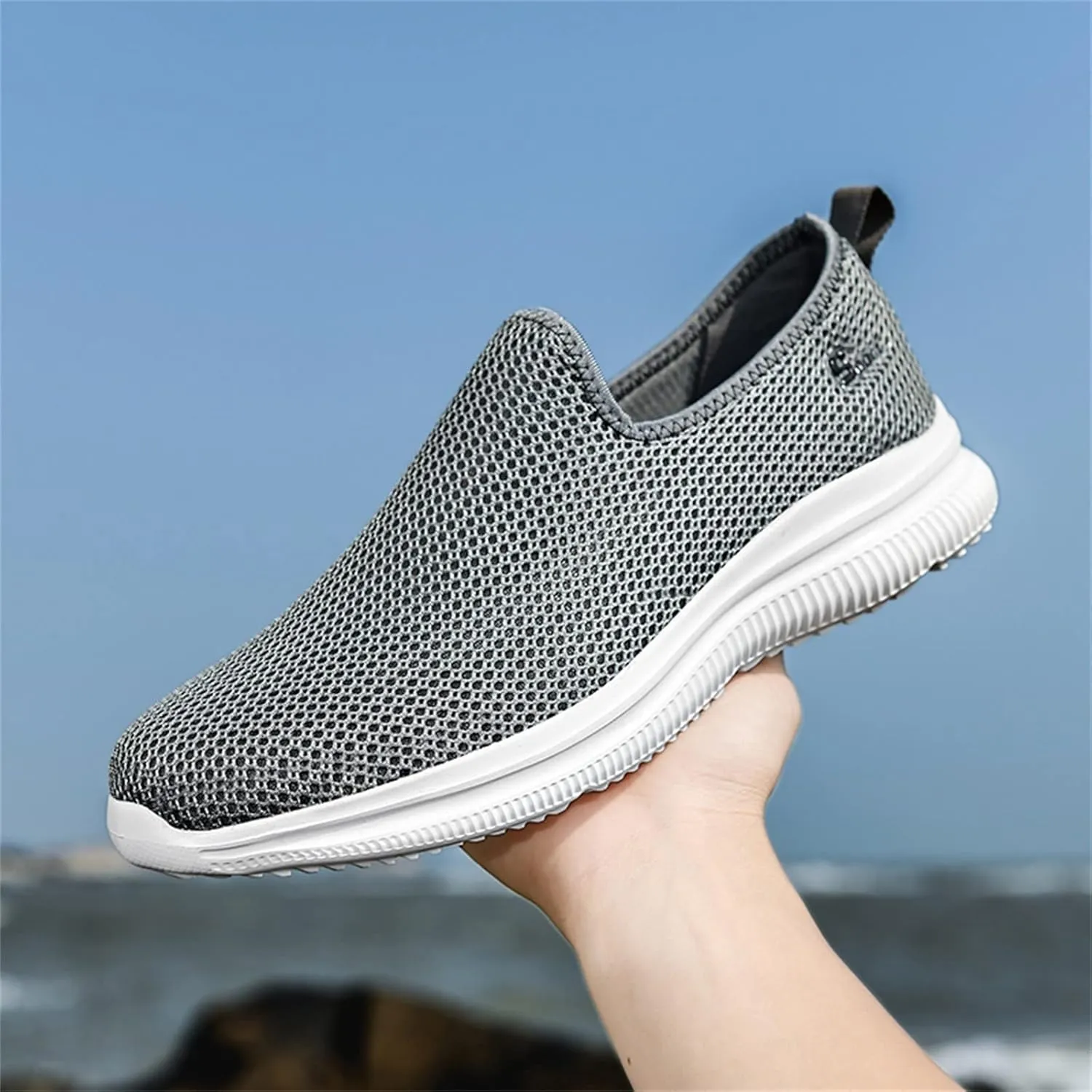 Women's Slip on Shoes Canvas Sneakers Loafers Non Slip Mens Casual Shoes Lether Women's Casual Shoes Fashion Sneakers Waterproof Tennis Shoe Trainers Shoe