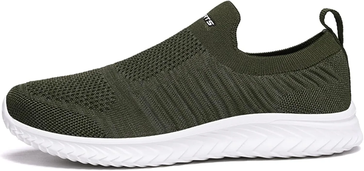 Womens Slip On Sneakers Women Walking Tennis Shoes Tennis Shoes Men Flat Feet Men's Casual Dress Shoes Slip On Sneakers White Tennis Shoe Trainers Shoe