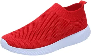Womens Slip on Walking Shoes Comfort Lightweight Non Slip Work Shoes Women Jogging Men's Shoes Casual Men's Fashion Sneakers Slip On Tennis Shoe Loafers Casual Slip On