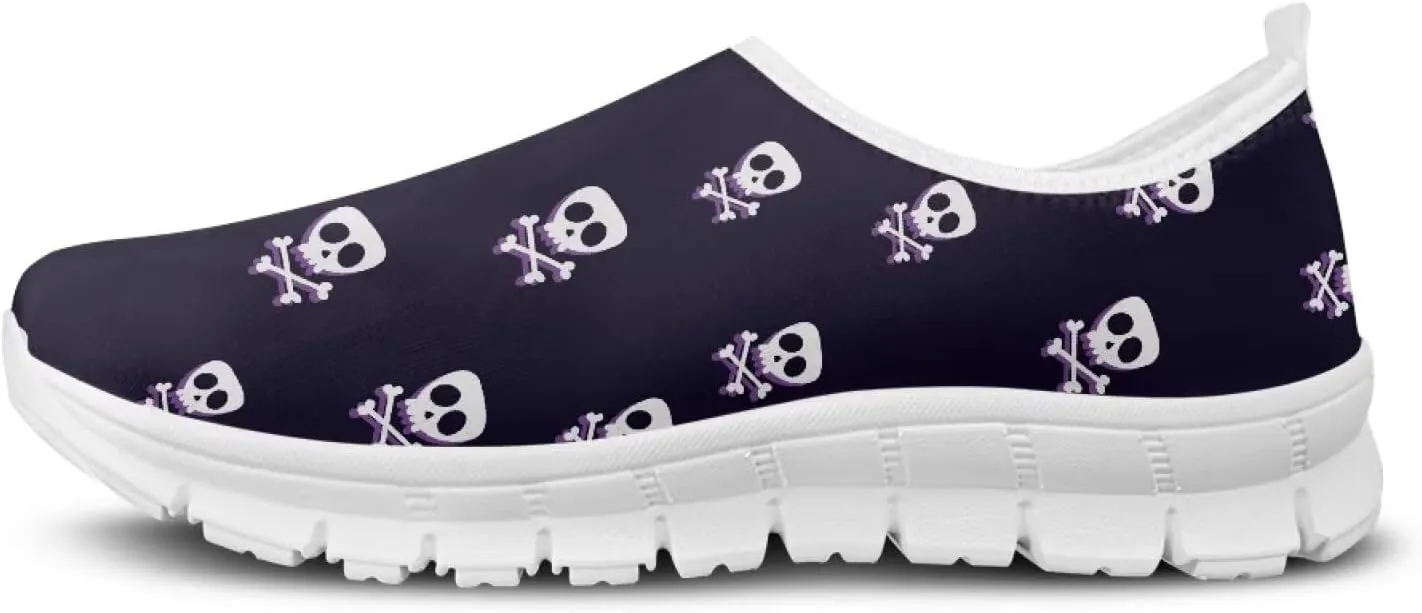 Women's Sneakers Casual Low Top Walking Sneaker Flat Breathable Soft Slip On Outdoor Lightweight Shoes for Women
