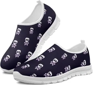 Women's Sneakers Casual Low Top Walking Sneaker Flat Breathable Soft Slip On Outdoor Lightweight Shoes for Women