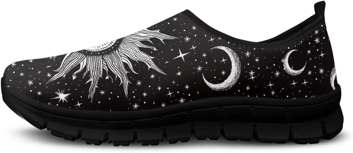 Women's Sneakers Casual Low Top Walking Sneaker Flat Outdoor Breathable Slip On Soft Holiday Shoes for Women
