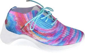 Women's Sneakers Slip Print Plus Size Height Increasing Shoes Daily Summer Wedge Heel Vacation Nonslip Shoes Women