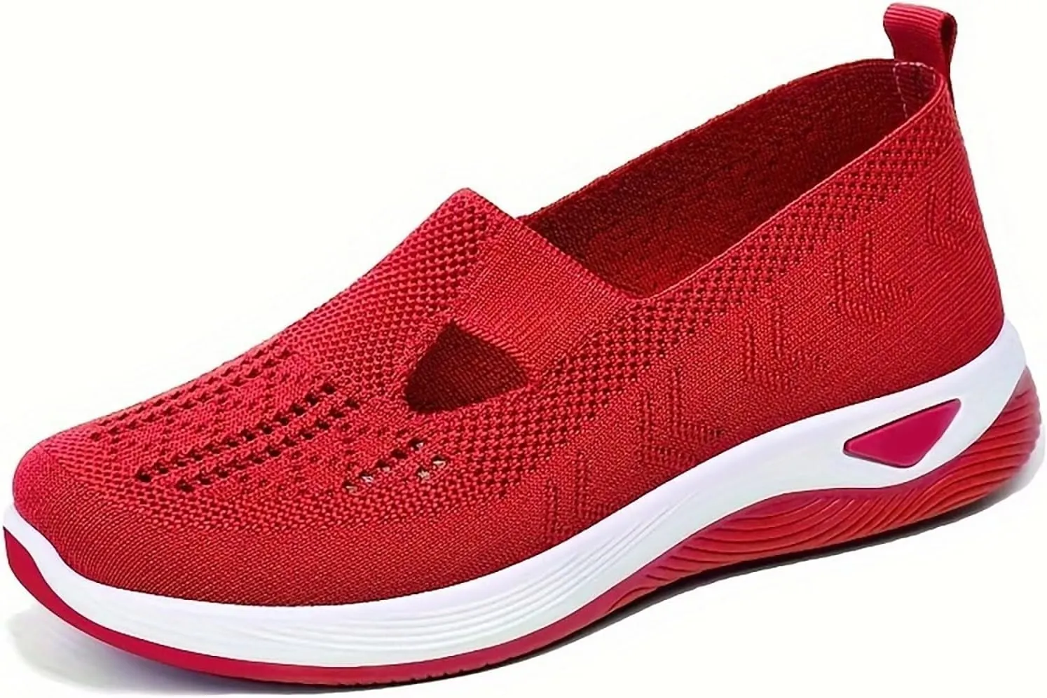 Women's Woven Orthopedic Breathable Soft Shoes Tennis Shoes Womens Wide Feet Casual Work Shoes Platform Sneakers White Tennis Shoe Loafers Dress Shoe