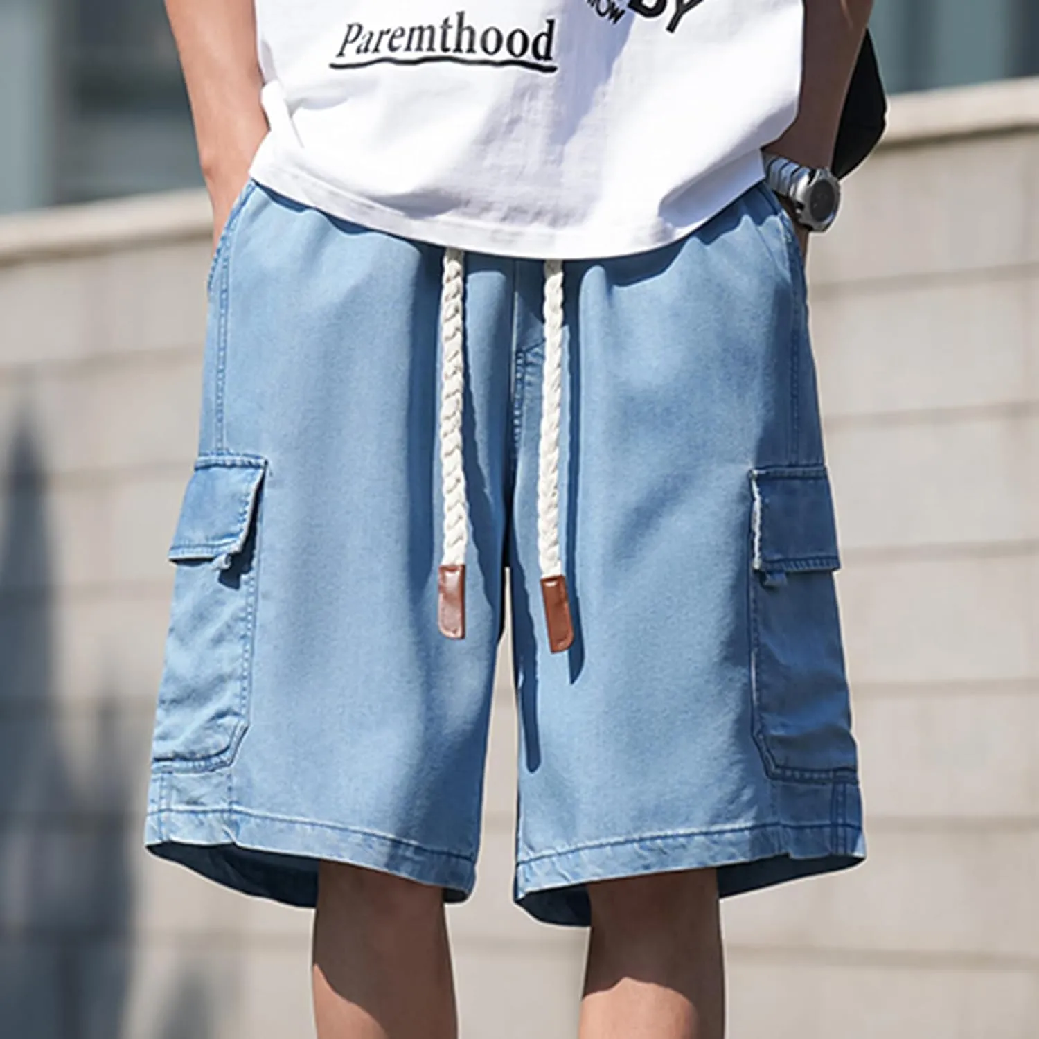 XYXIONGMAO Men's Black Streetwear Cargo Casual Shorts for Men Cyberpunk Green Joggers Techwear Sweatpants Hip Hop Cargo Pants