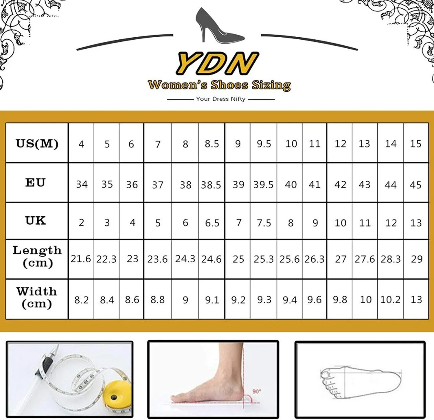 YDN Women's Pointed Toe Slingback Ballet Flats Low Heel Slide Sandals Comfortable Slip On Dress Pump Size 4 15 US